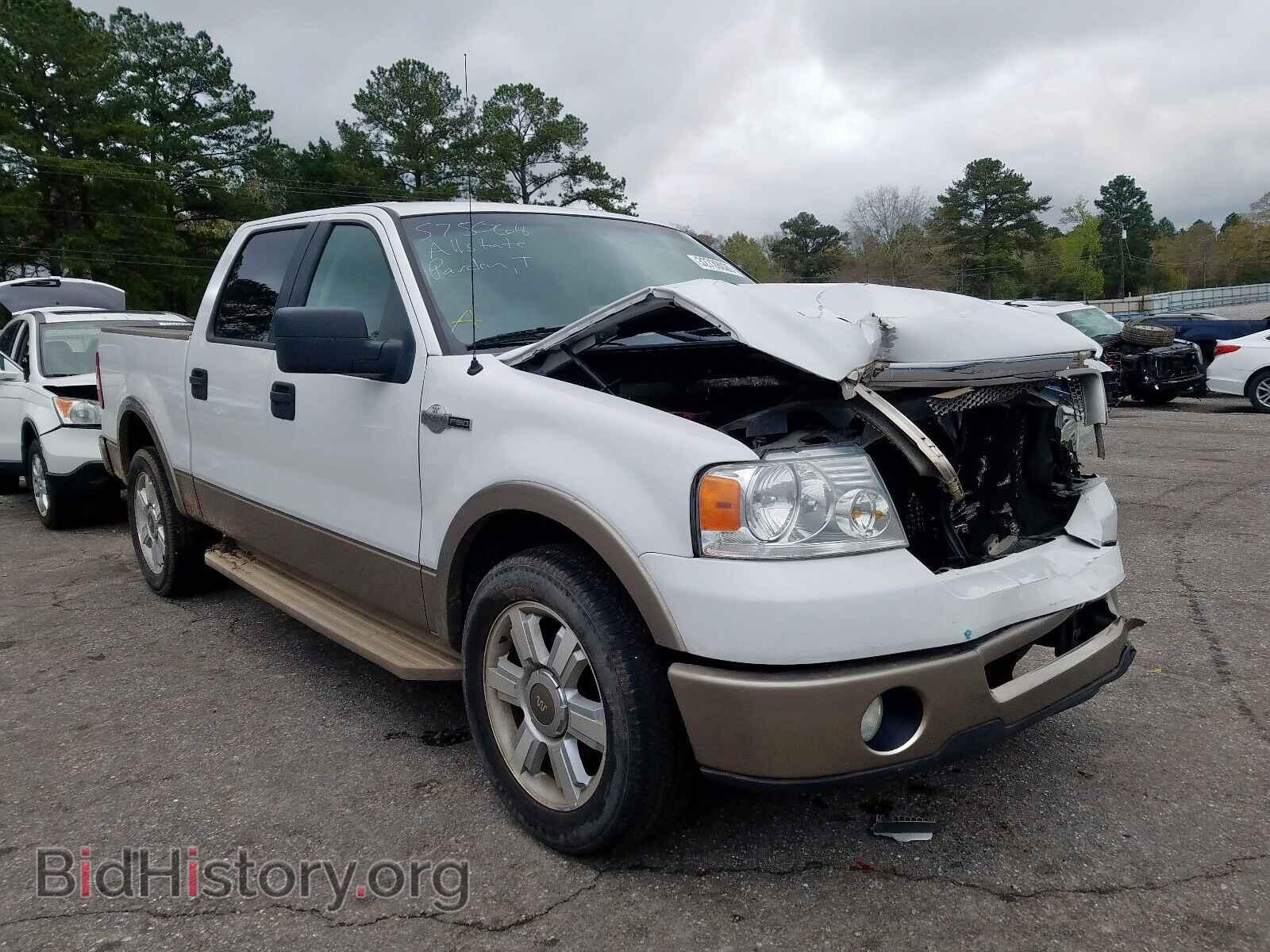 Photo 1FTPW12V06KD64153 - FORD F150 2006