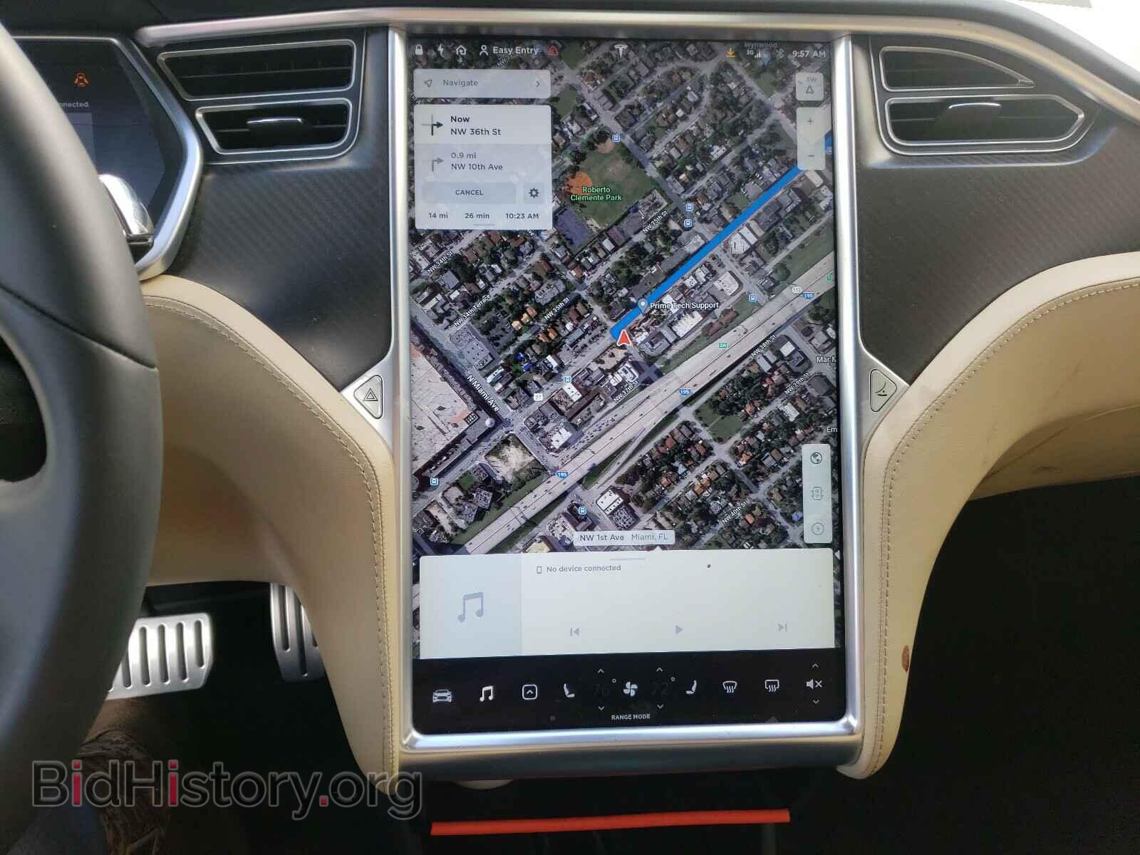2013 TESLA MODEL S - VIN: 5YJSA1CP0DFP11001 - Фото 9