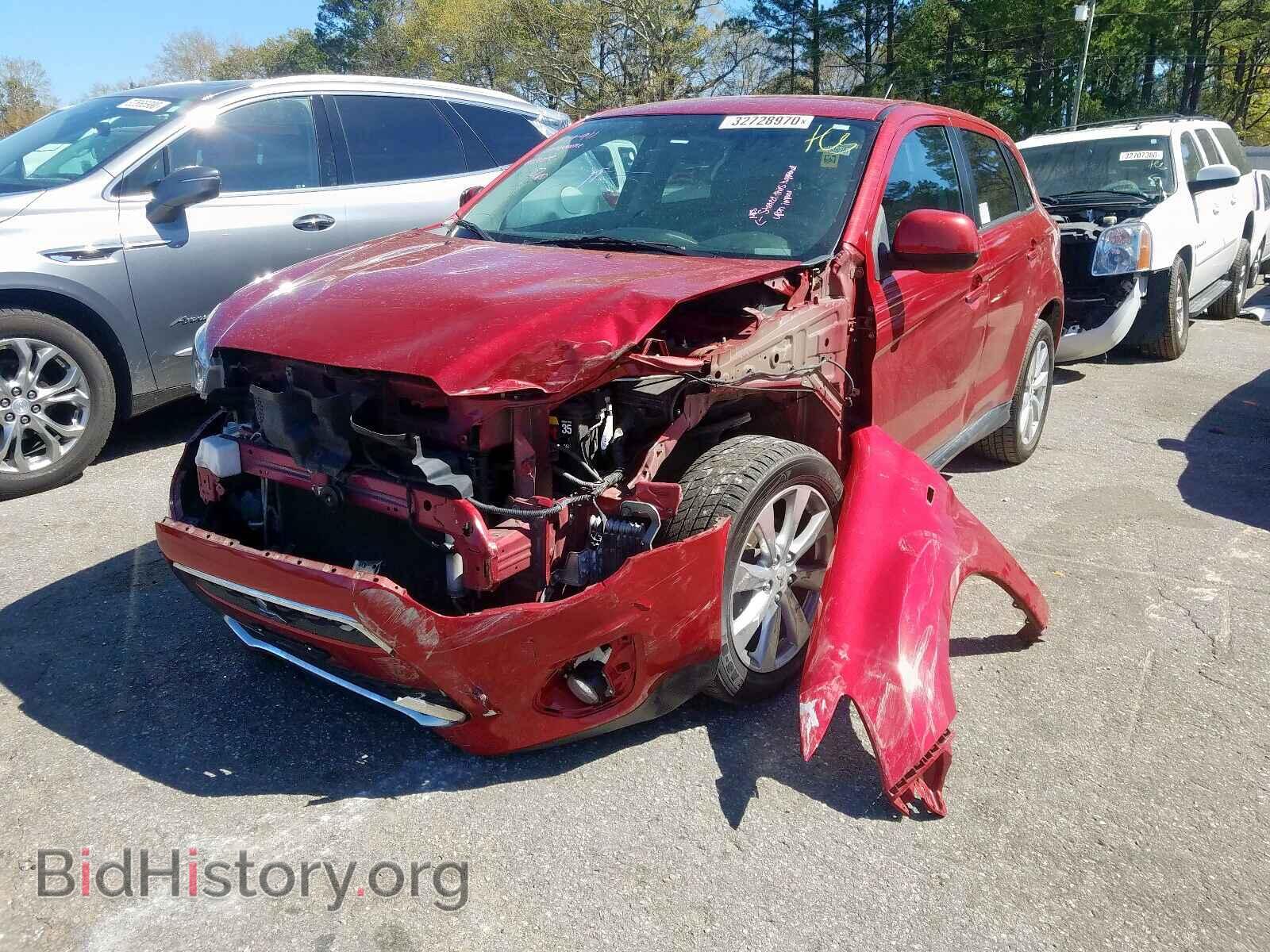 2015 MITSUBISHI OUTLANDER - VIN: 4A4AP3AU7FE056749 - Фото 2