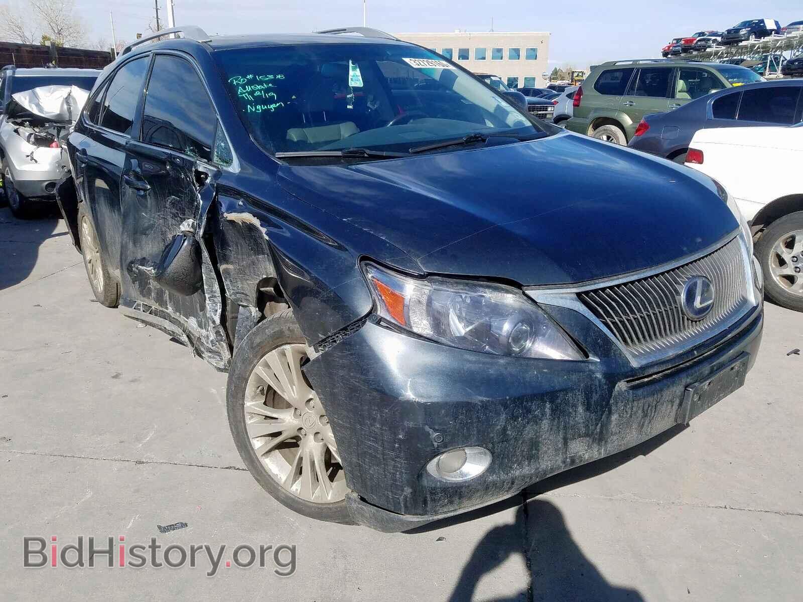 Photo JTJBC1BA2B2035848 - LEXUS RX450 2011