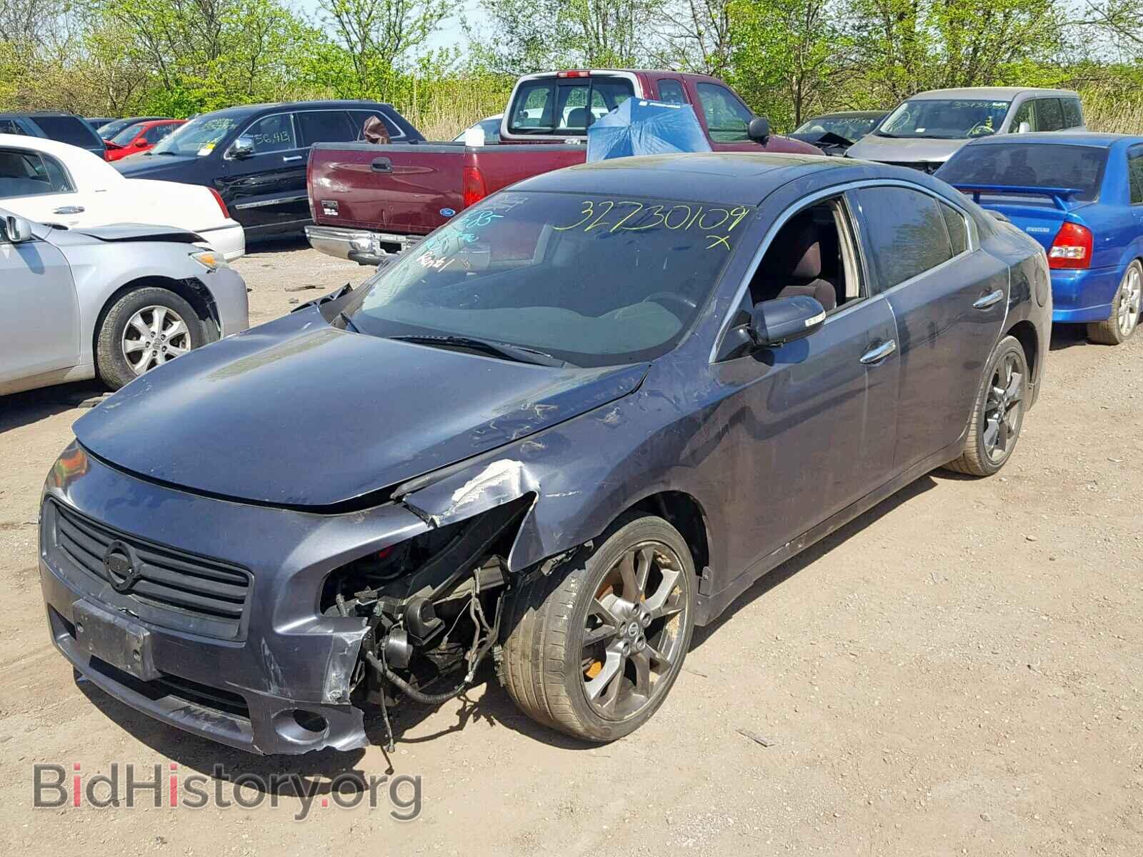 2012 NISSAN MAXIMA S - VIN: 1N4AA5APXCC856408 - Фото 2