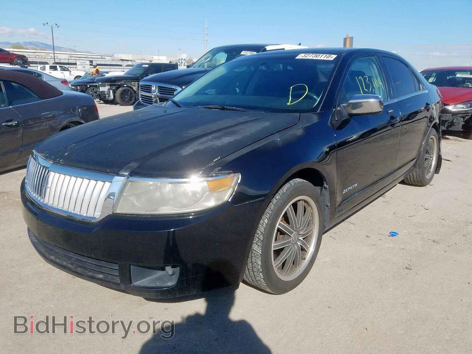 2006 LINCOLN ZEPHYR - VIN: 3LNHM26106R609936 - Фото 2