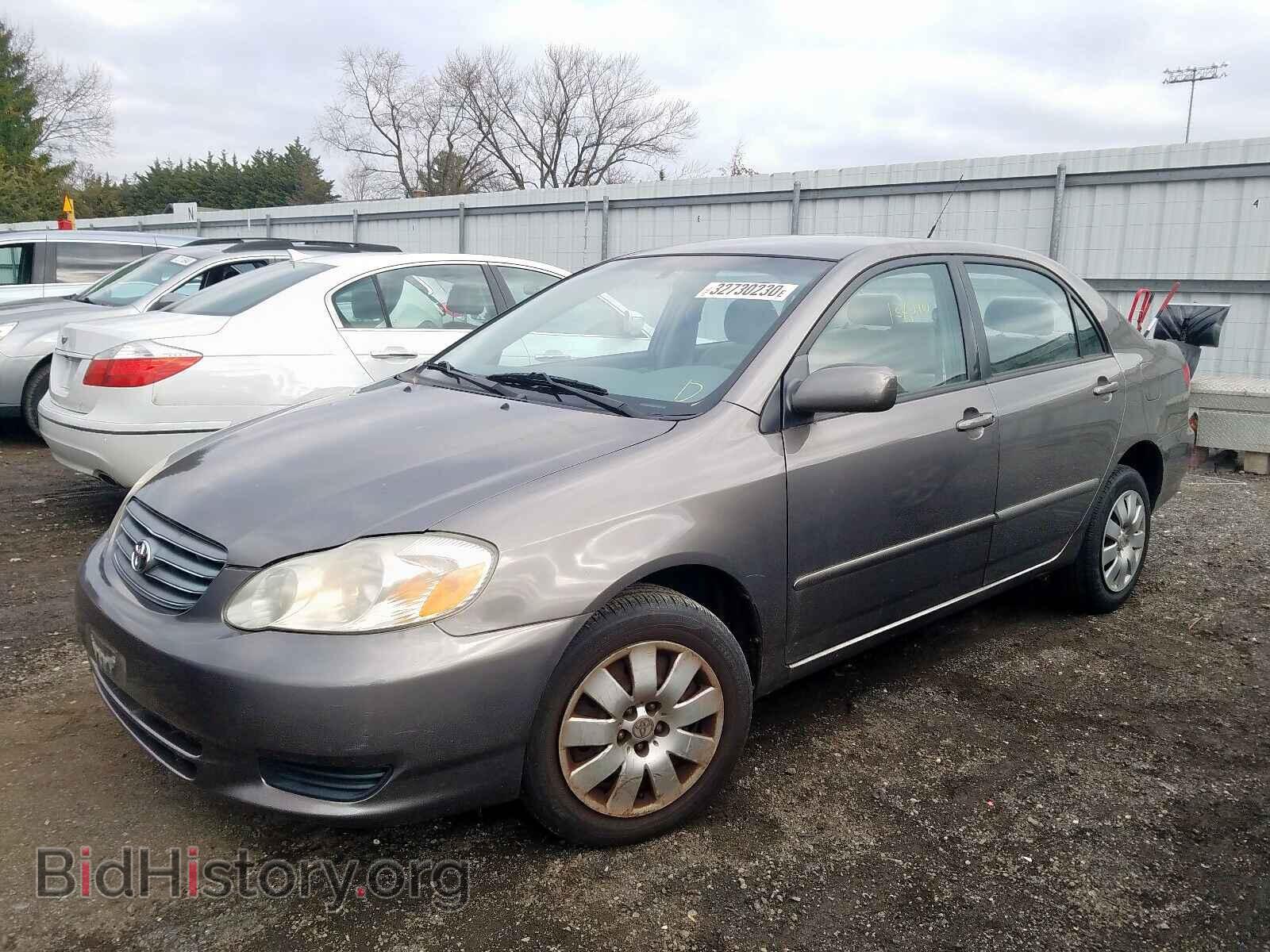 2003 TOYOTA COROLLA - VIN: 2T1BR38E33C110924 - Фото 2