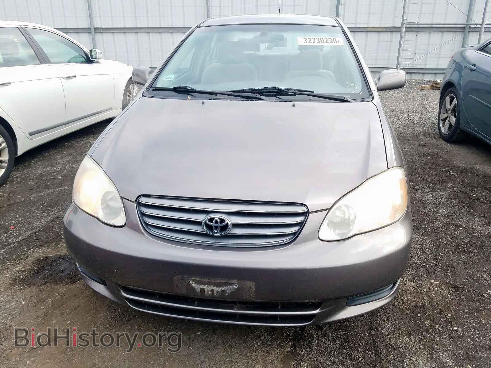 2003 TOYOTA COROLLA - VIN: 2T1BR38E33C110924 - Фото 9