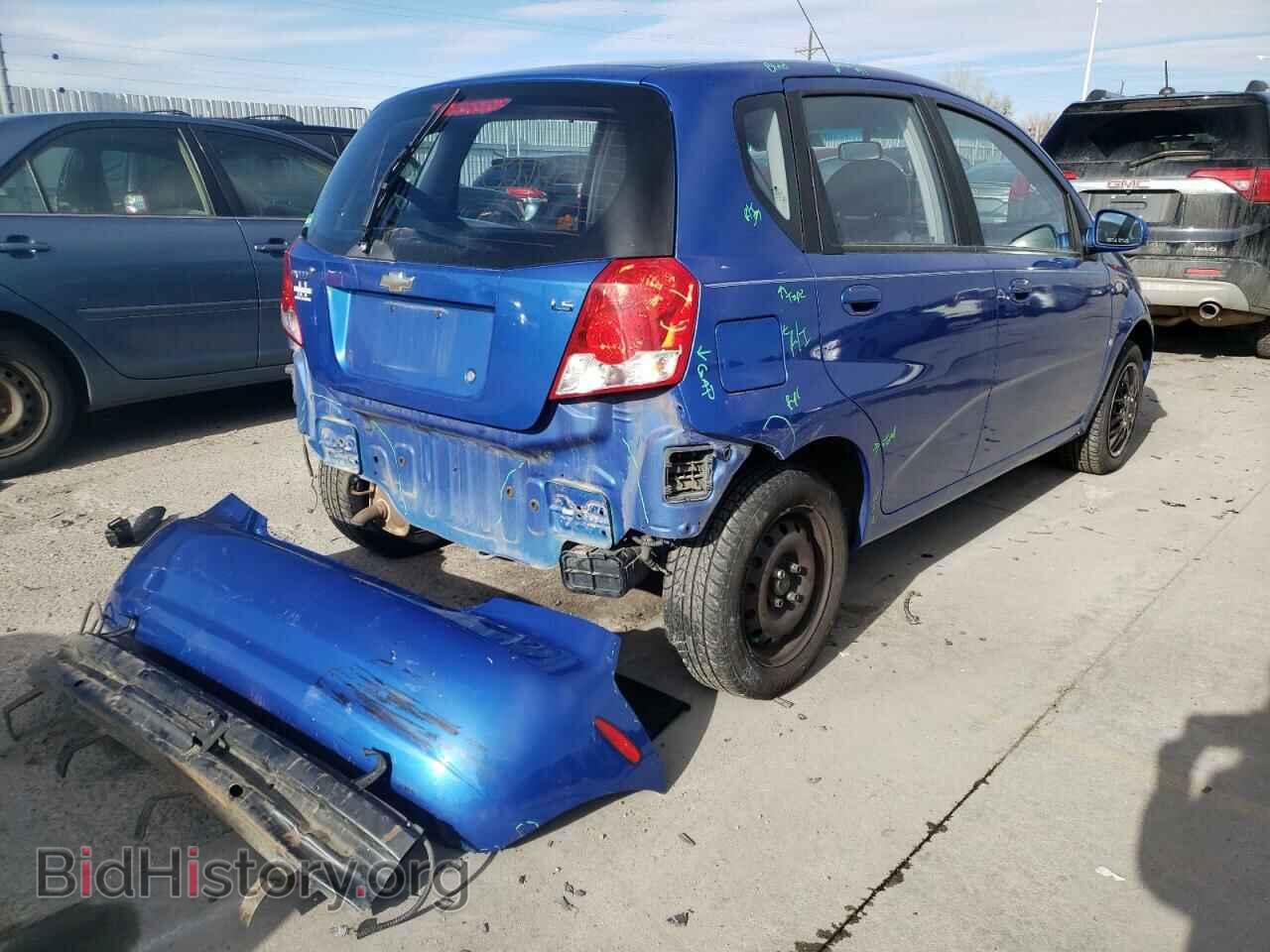 2008 CHEVROLET AVEO - VIN: KL1TD66608B063834 - Фото 4
