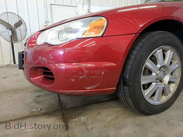 2004 CHRYSLER SEBRING - VIN: 1C3EL75R54N340061 - Фото 10