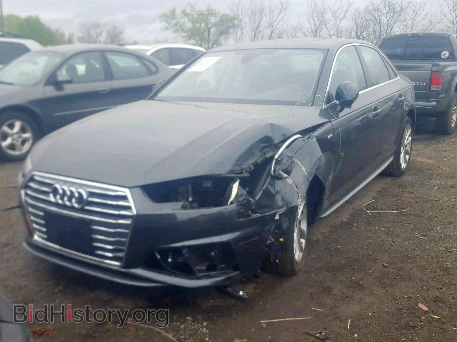 2019 AUDI A4 - VIN: WAUDNAF41KN007545 - Photo 2