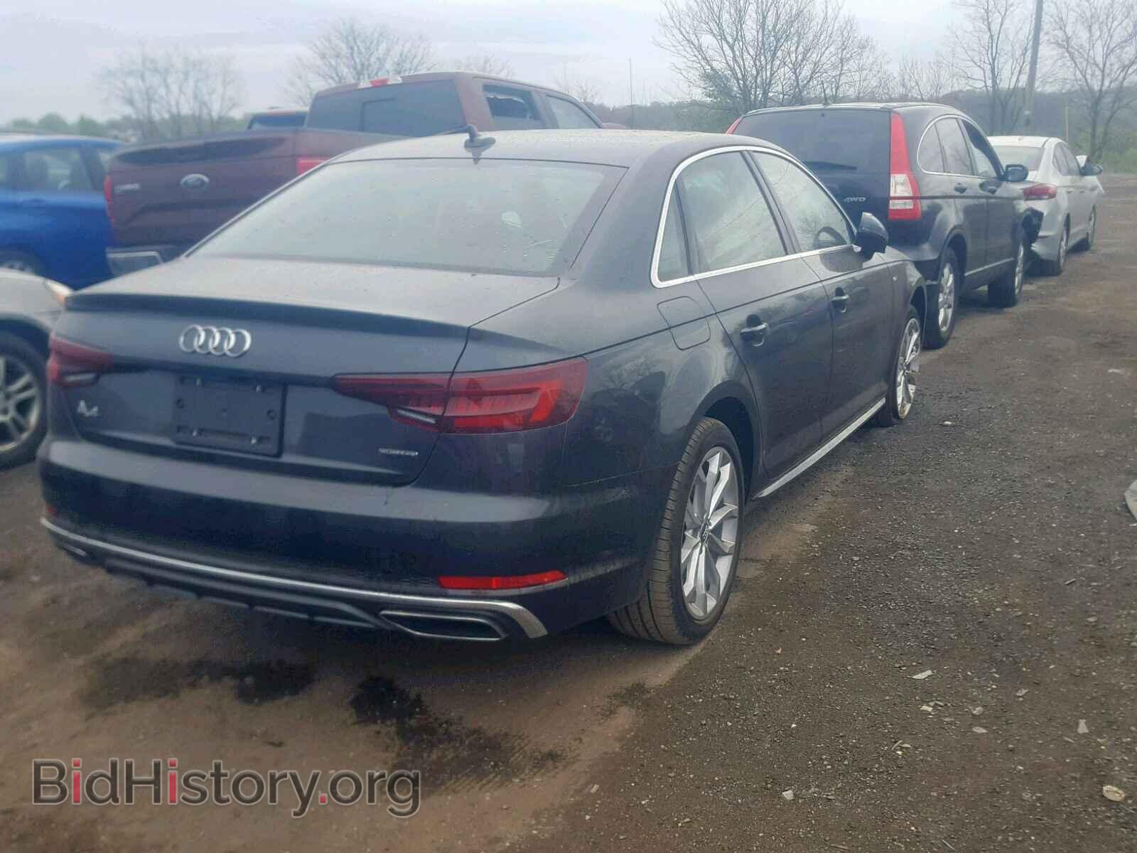 2019 AUDI A4 - VIN: WAUDNAF41KN007545 - Photo 4