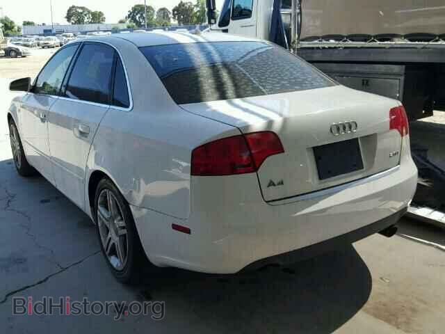 2007 AUDI A4 - VIN: WAUAF78E27A203145 - Фото 3