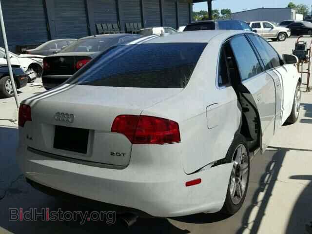2007 AUDI A4 - VIN: WAUAF78E27A203145 - Фото 4