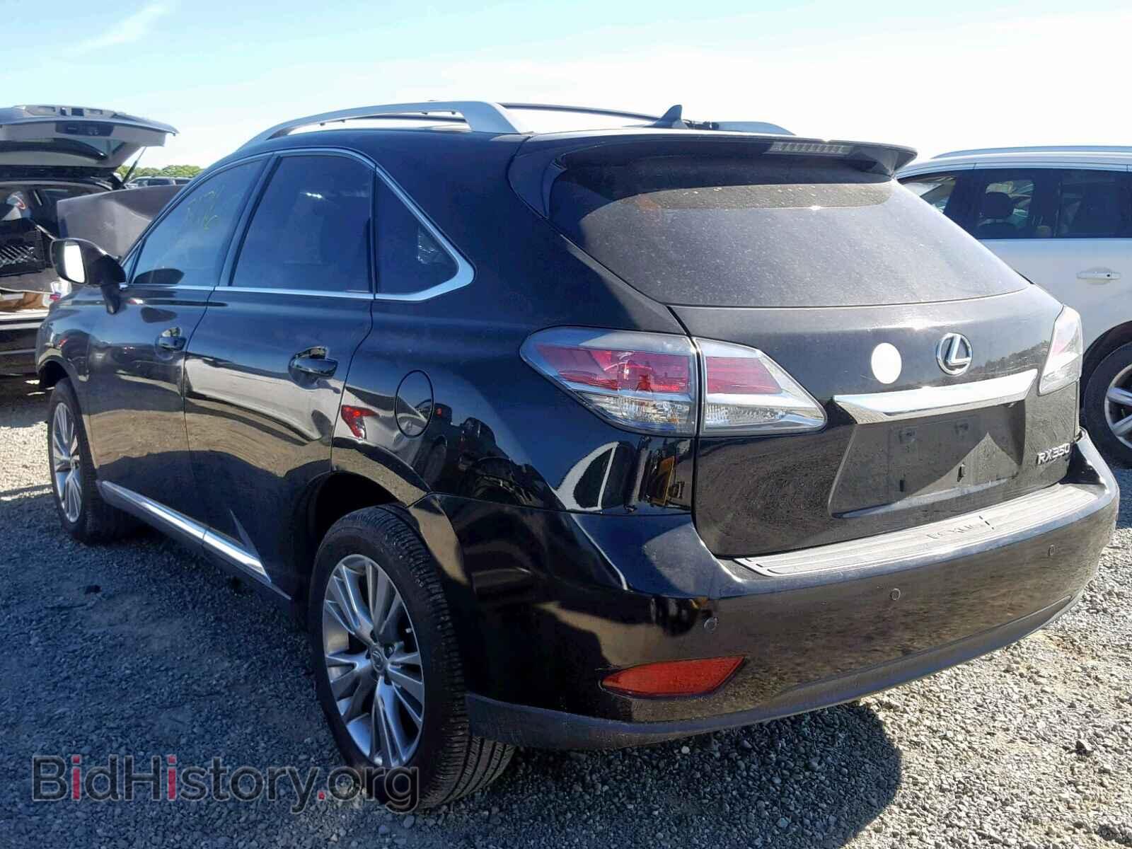 2013 LEXUS RX 350 - VIN: 2T2BK1BA8DC222808 - Фото 3
