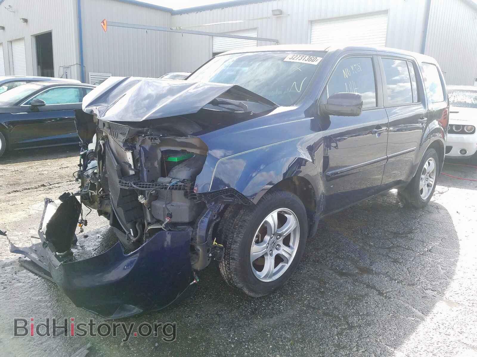 2013 HONDA PILOT - VIN: 5FNYF3H57DB006775 - Фото 2