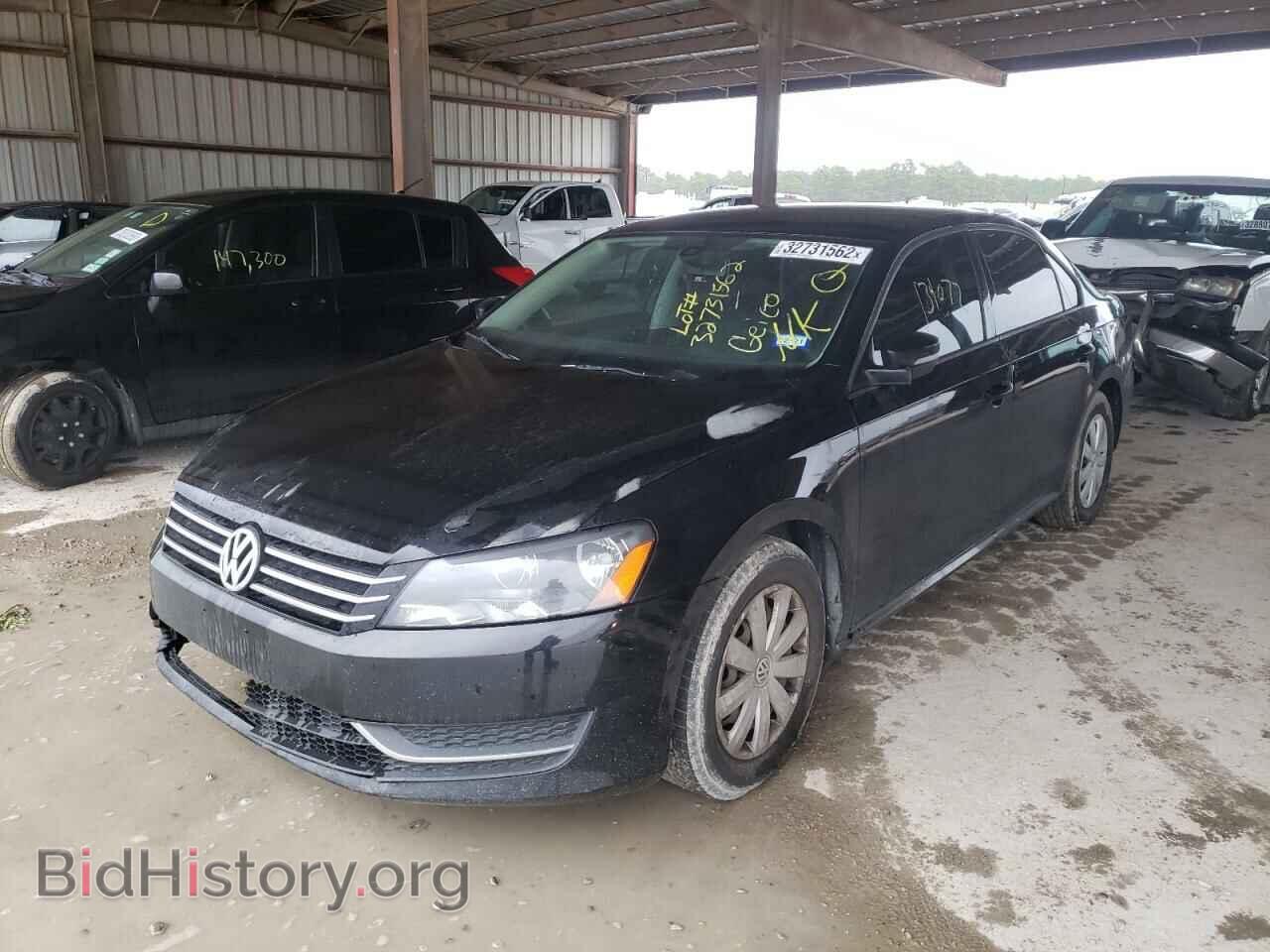2013 VOLKSWAGEN PASSAT - VIN: 1VWAP7A3XDC138115 - Фото 2