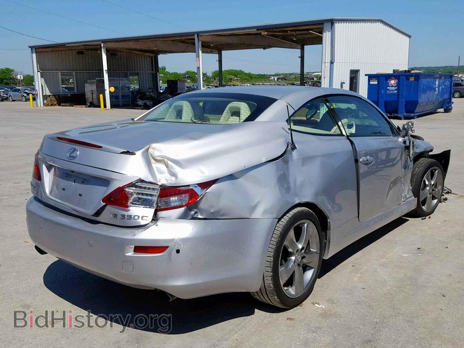 2010 LEXUS IS - VIN: JTHFE2C24A2504351 - Фото 4
