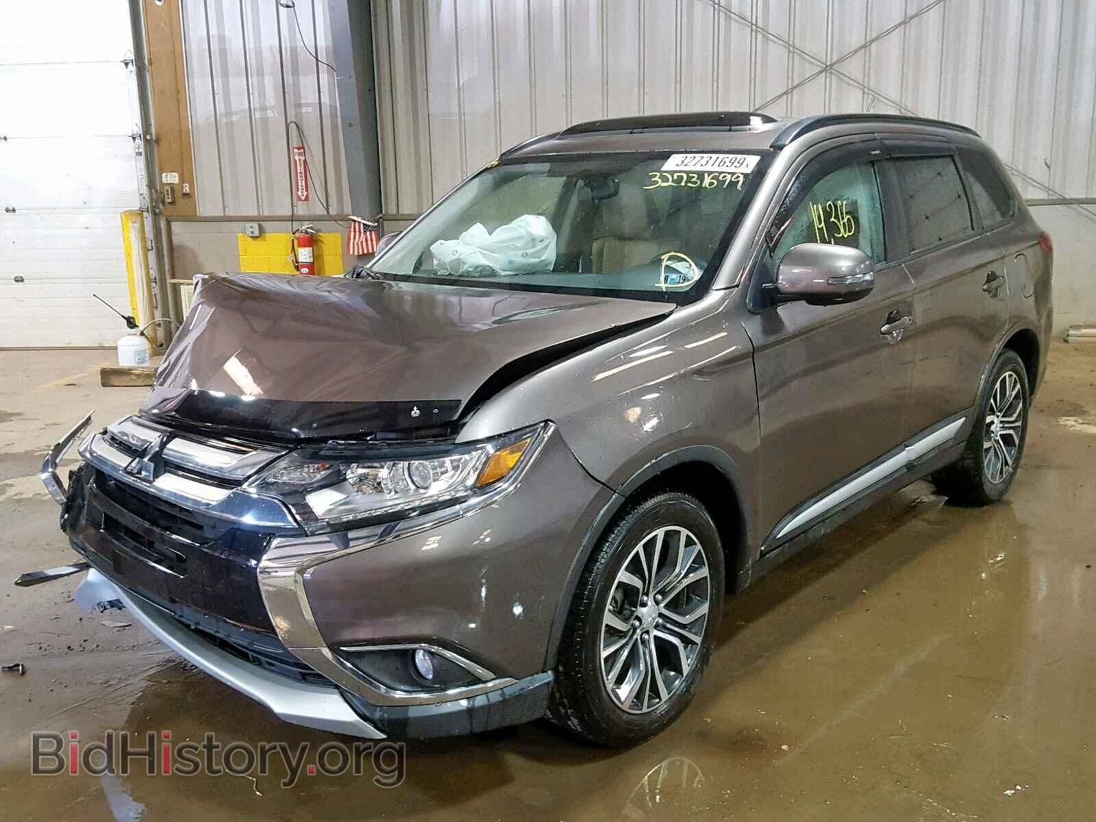 2016 MITSUBISHI OUTLANDER - VIN: JA4AZ3A32GZ020433 - Фото 2