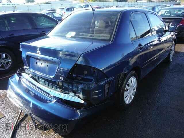 2006 MITSUBISHI LANCER - VIN: JA3AJ26E96U005875 - Фото 4