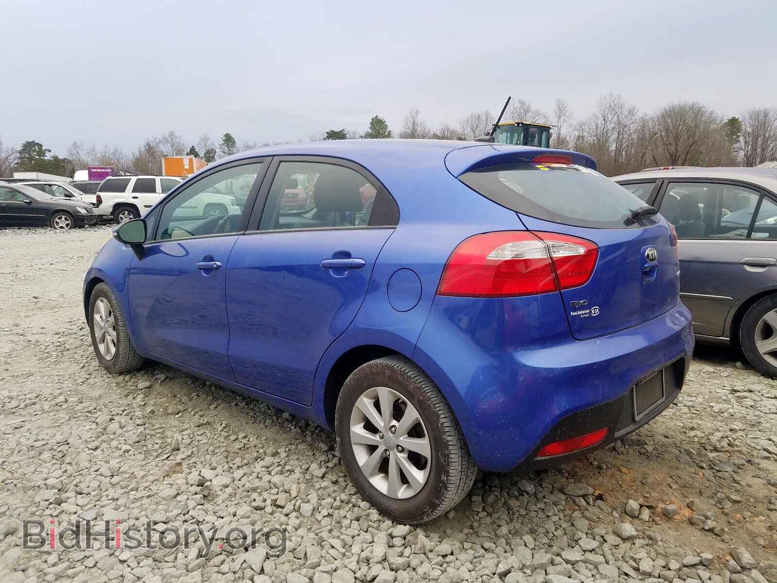 2013 KIA RIO - VIN: KNADN5A31D6187600 - Фото 3