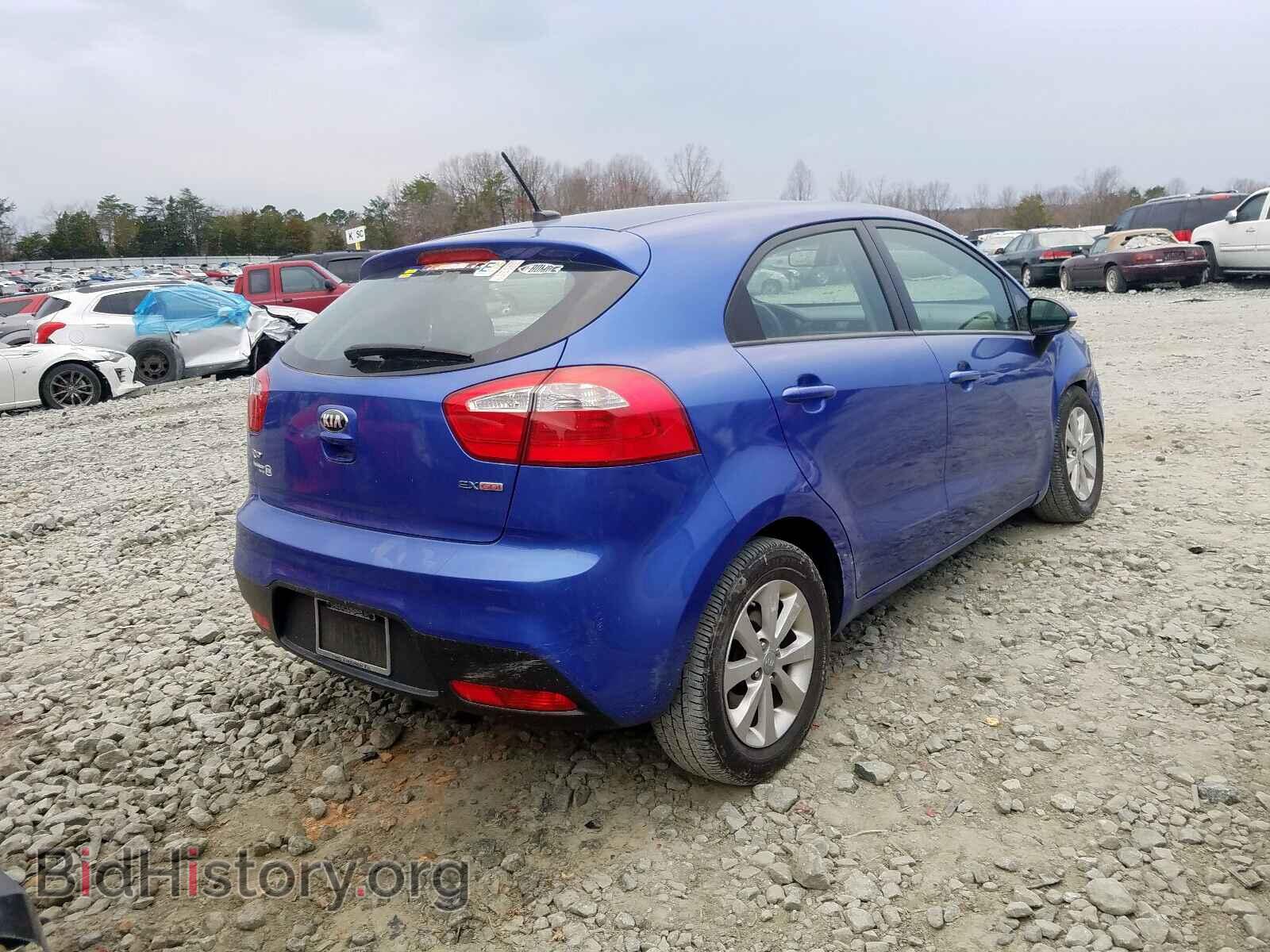 2013 KIA RIO - VIN: KNADN5A31D6187600 - Фото 4