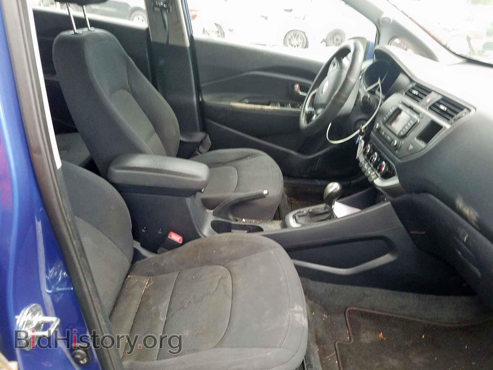 2013 KIA RIO - VIN: KNADN5A31D6187600 - Фото 5