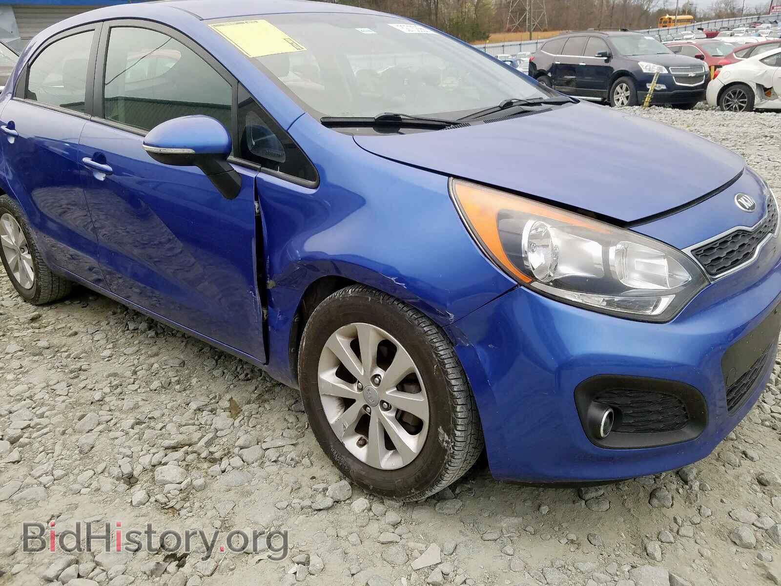 2013 KIA RIO - VIN: KNADN5A31D6187600 - Фото 9