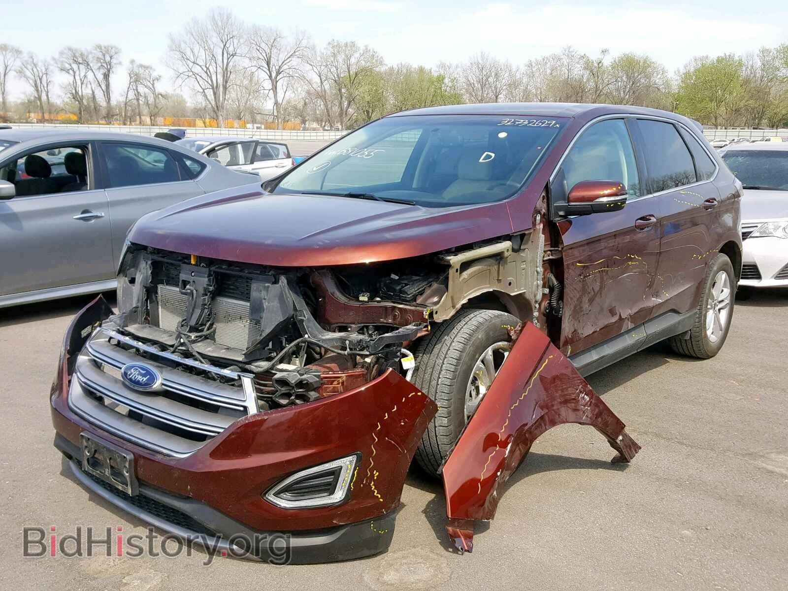 2015 FORD EDGE SEL - VIN: 2FMTK4J89FBB81055 - Photo 2