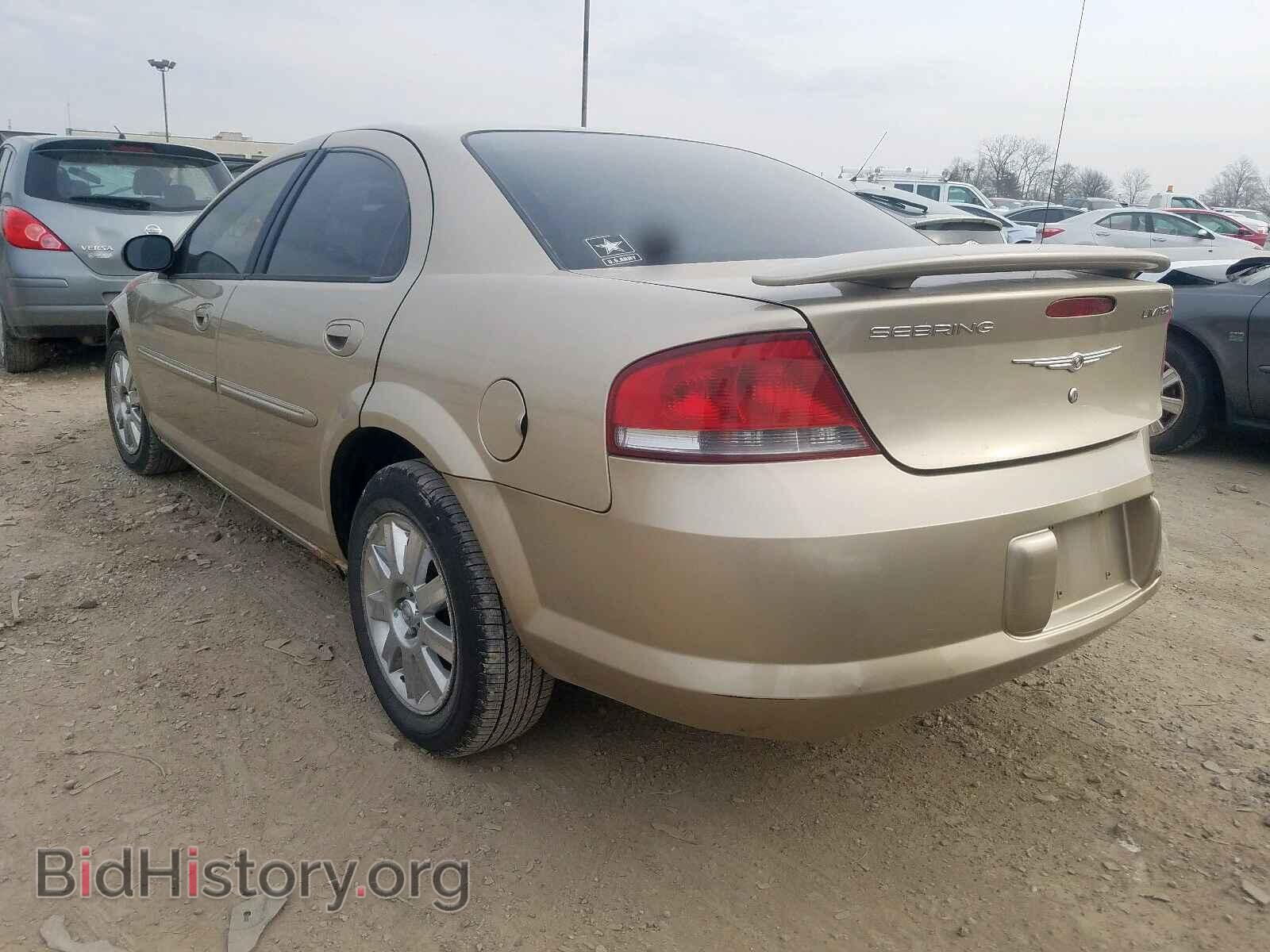 2004 CHRYSLER SEBRING - VIN: 1C3EL66R24N409569 - Фото 3