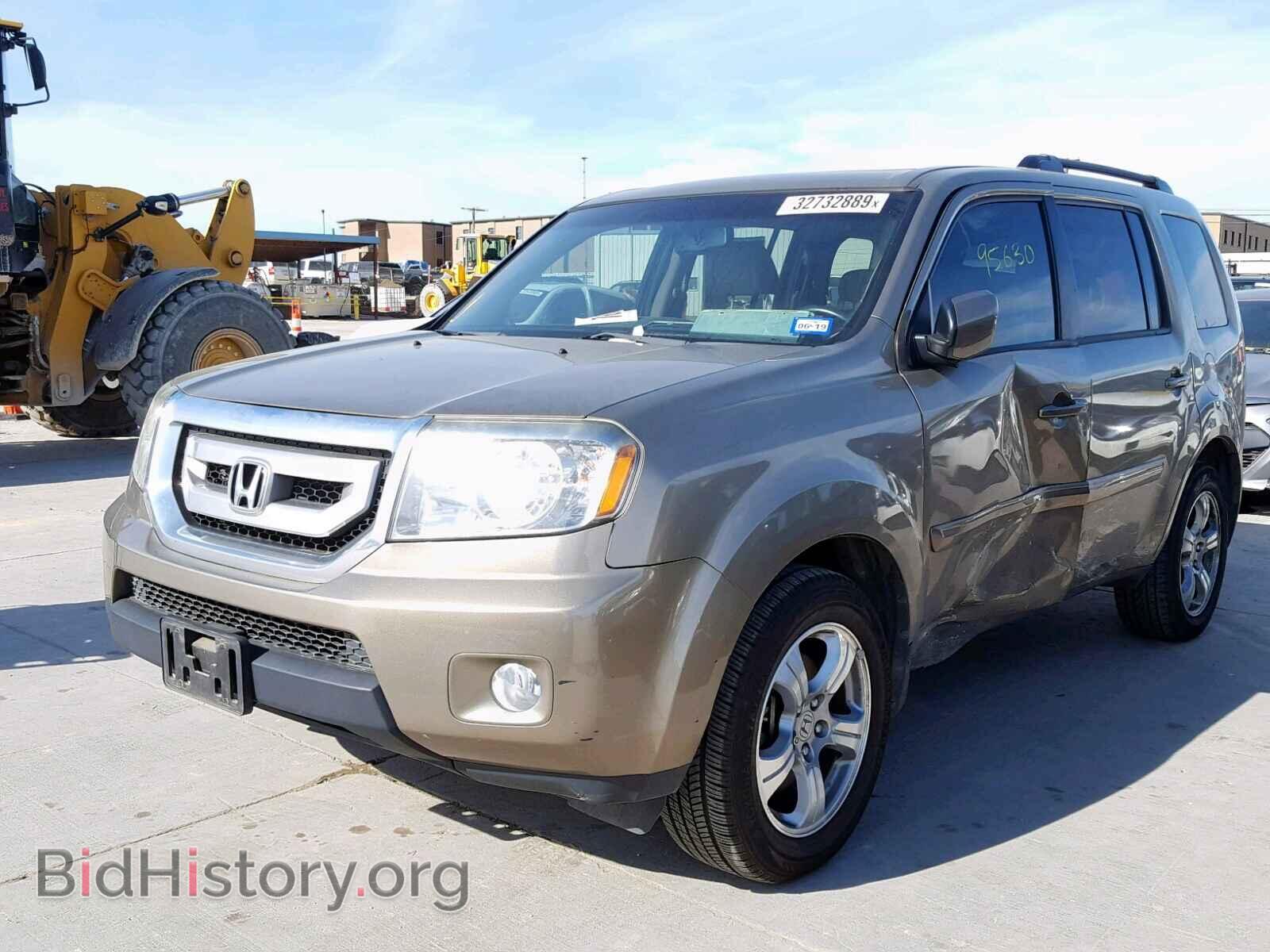 2011 HONDA PILOT EXL - VIN: 5FNYF3H59BB045641 - Фото 2