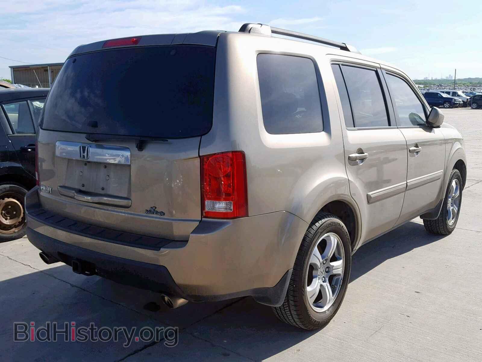 2011 HONDA PILOT EXL - VIN: 5FNYF3H59BB045641 - Фото 4