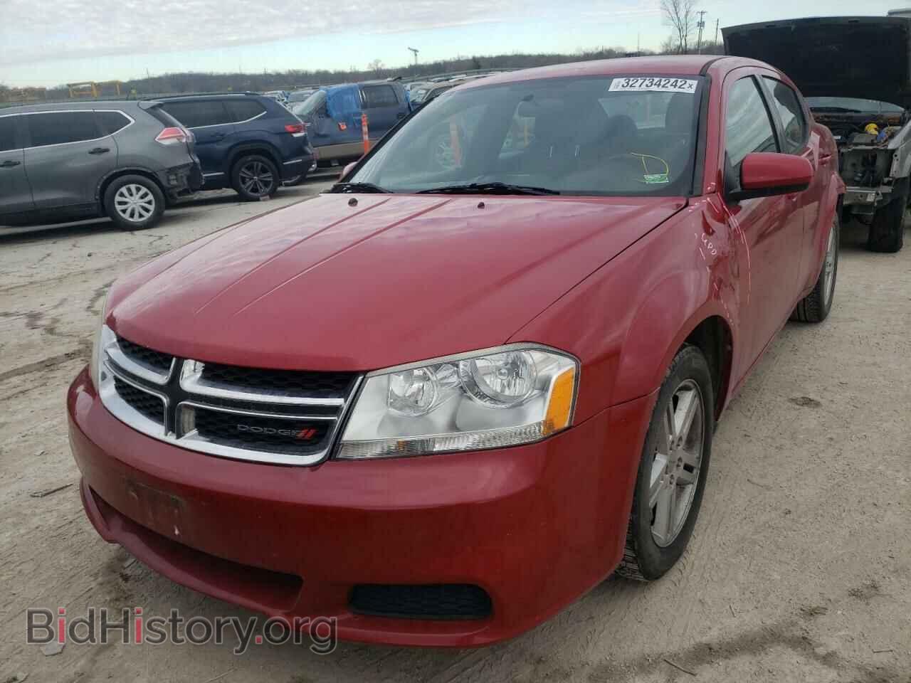 2011 DODGE AVENGER - VIN: 1B3BD1FBXBN514781 - Фото 2