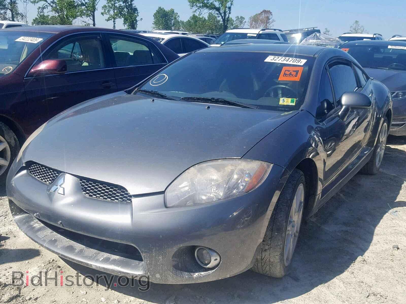 2006 MITSUBISHI ECLIPSE - VIN: 4A3AK34T76E021666 - Photo 2
