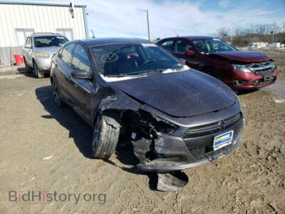 2015 Dodge DART Dart GT, black — VIN 1C3CDFEB2FD378843, Copart