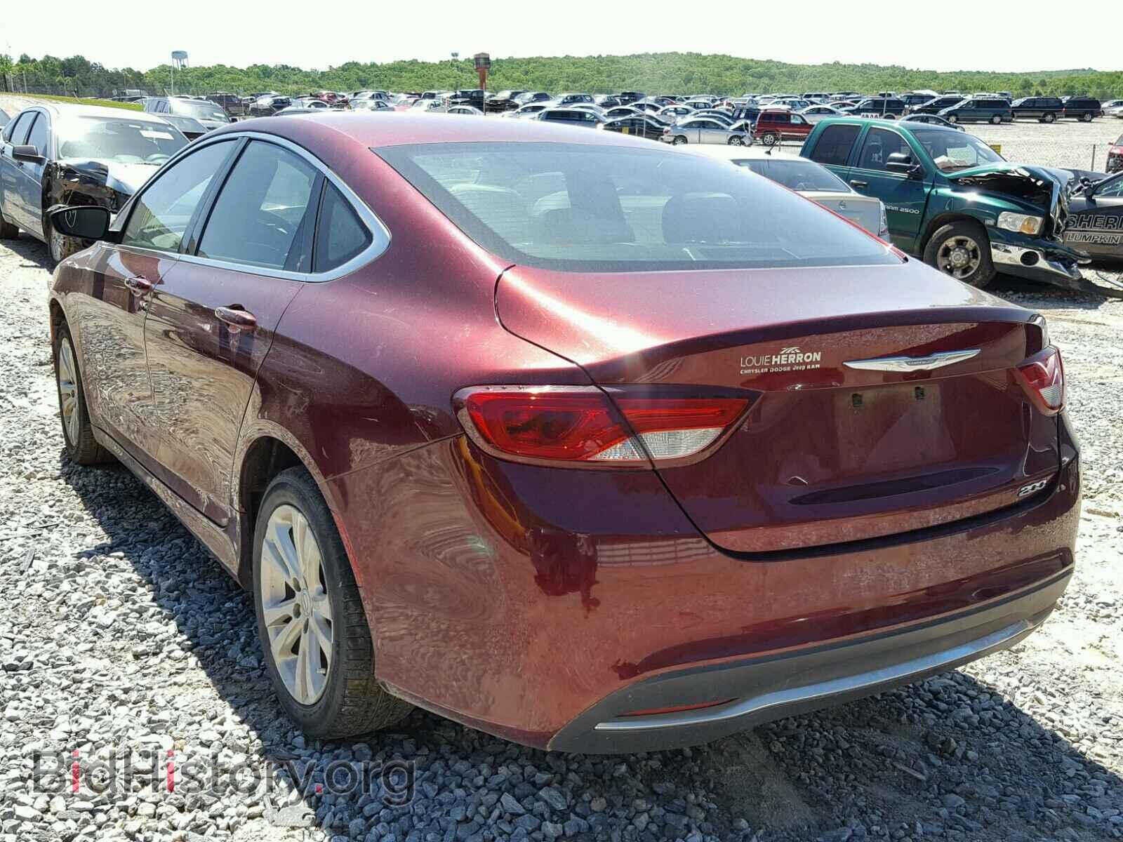2015 CHRYSLER 200 - VIN: 1C3CCCAB6FN678029 - Фото 3