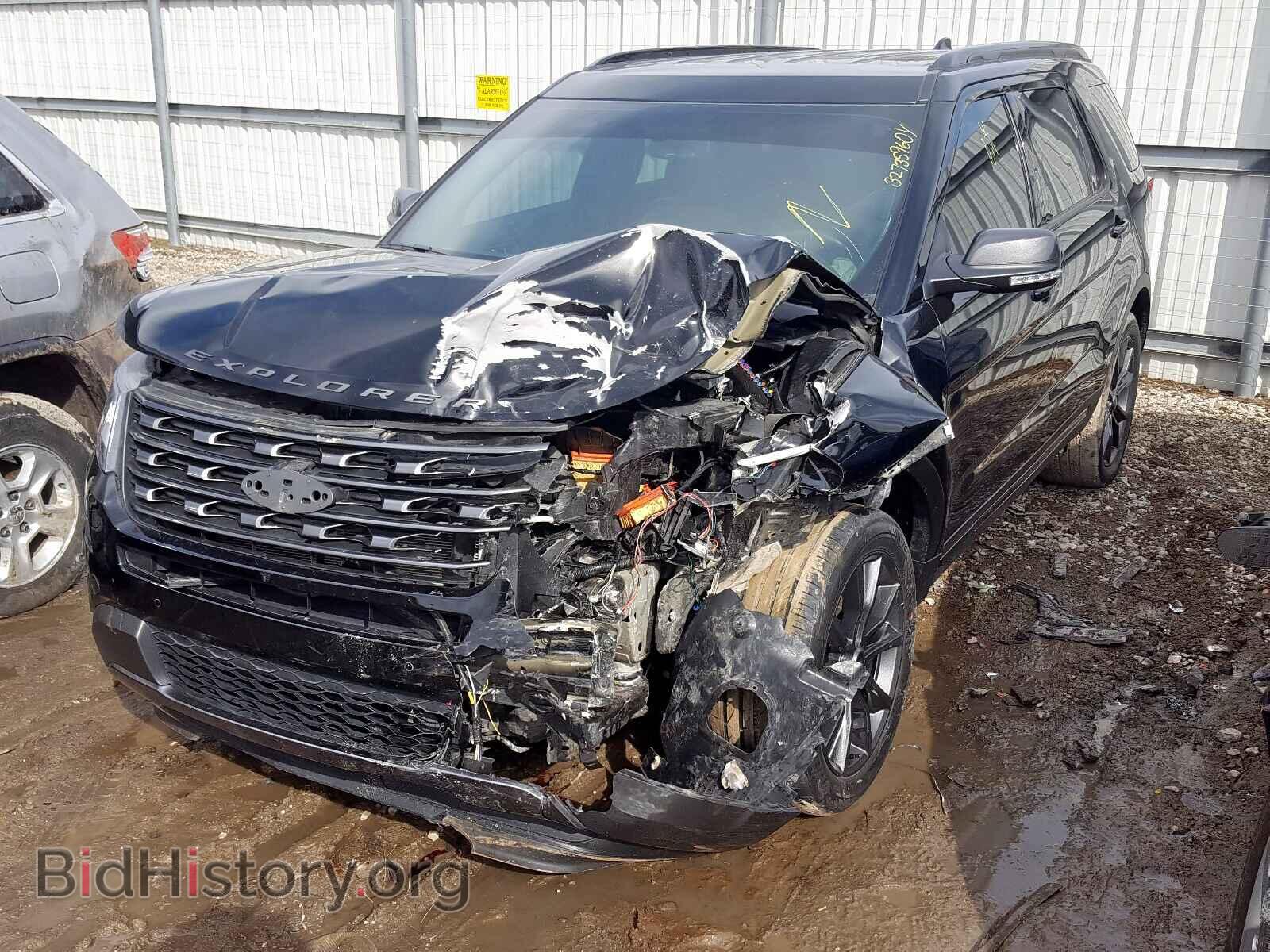 2017 FORD EXPLORER - VIN: 1FM5K8D83HGE21840 - Фото 2