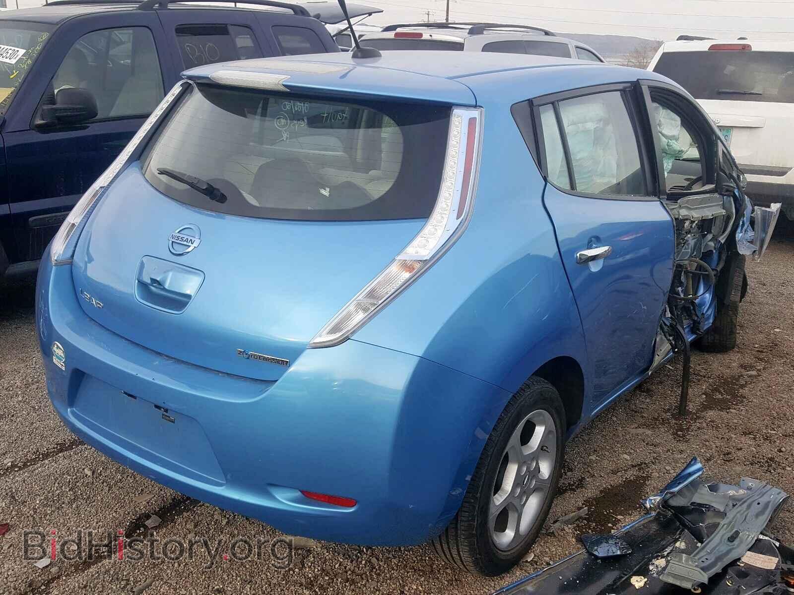 2011 NISSAN LEAF - VIN: JN1AZ0CP0BT005447 - Фото 4