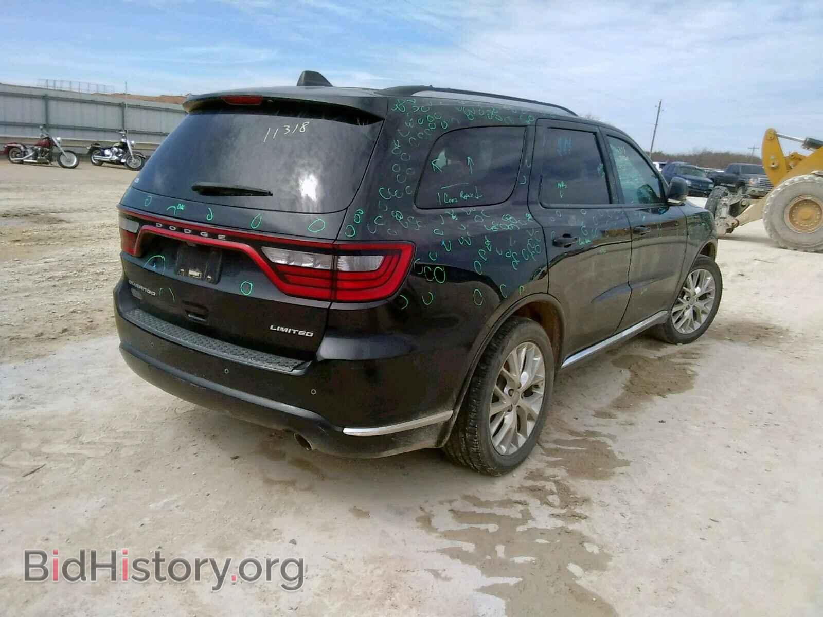 2016 DODGE DURANGO - VIN: 1C4RDHDG8GC449016 - Фото 4