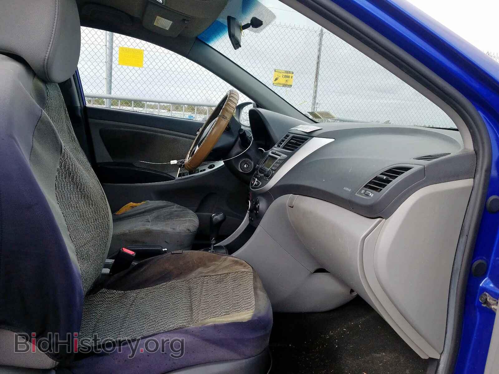 2012 HYUNDAI ACCENT - VIN: KMHCT4AE9CU260475 - Фото 5