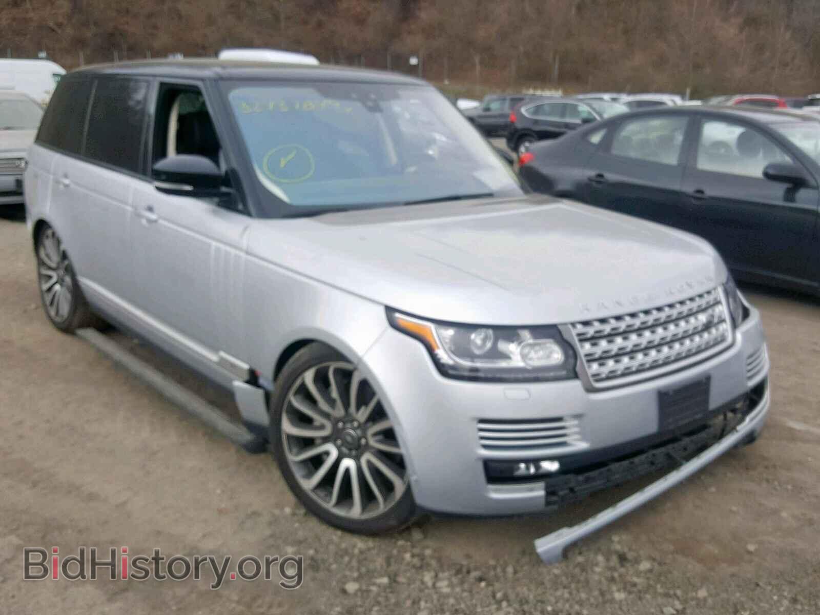 Photo SALGV5FE4HA351699 - LAND ROVER RANGE ROVE 2017