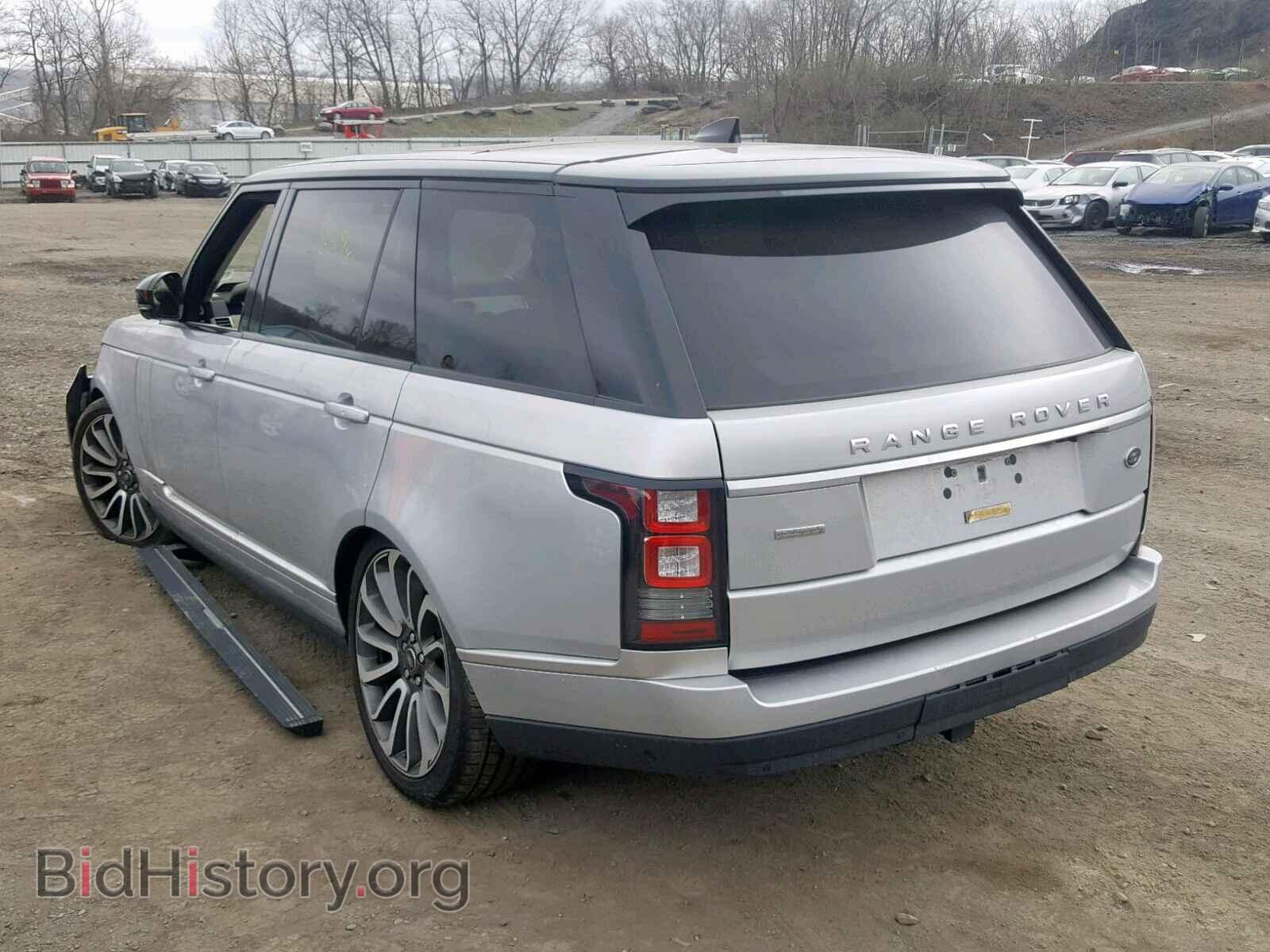 2017 LAND ROVER RANGE ROVE - VIN: SALGV5FE4HA351699 - Фото 3