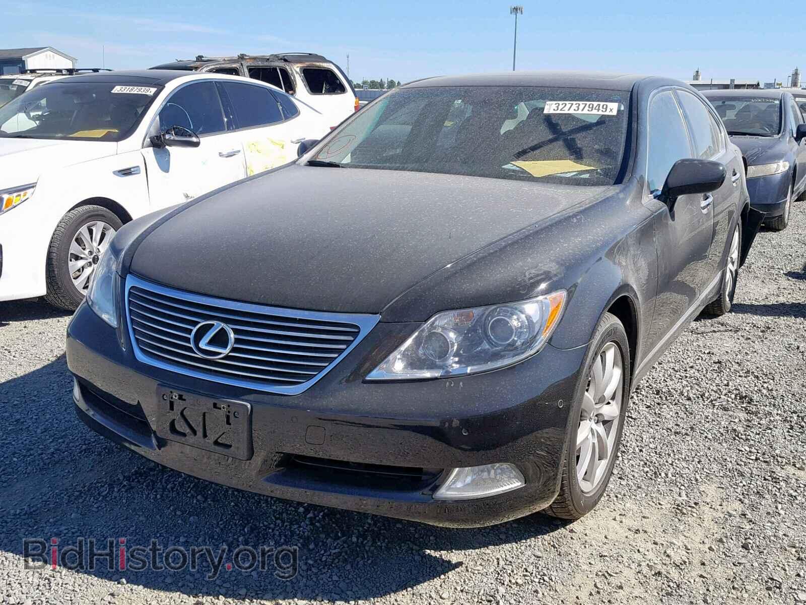 2007 LEXUS LS460 - VIN: JTHBL46F275000399 - Фото 2