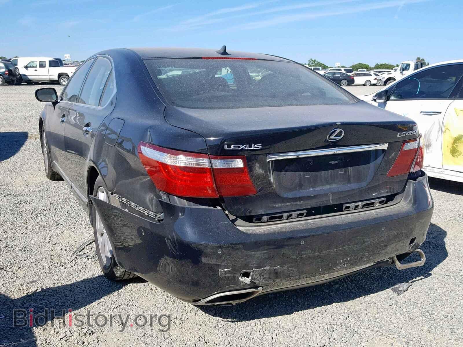 2007 LEXUS LS460 - VIN: JTHBL46F275000399 - Фото 3