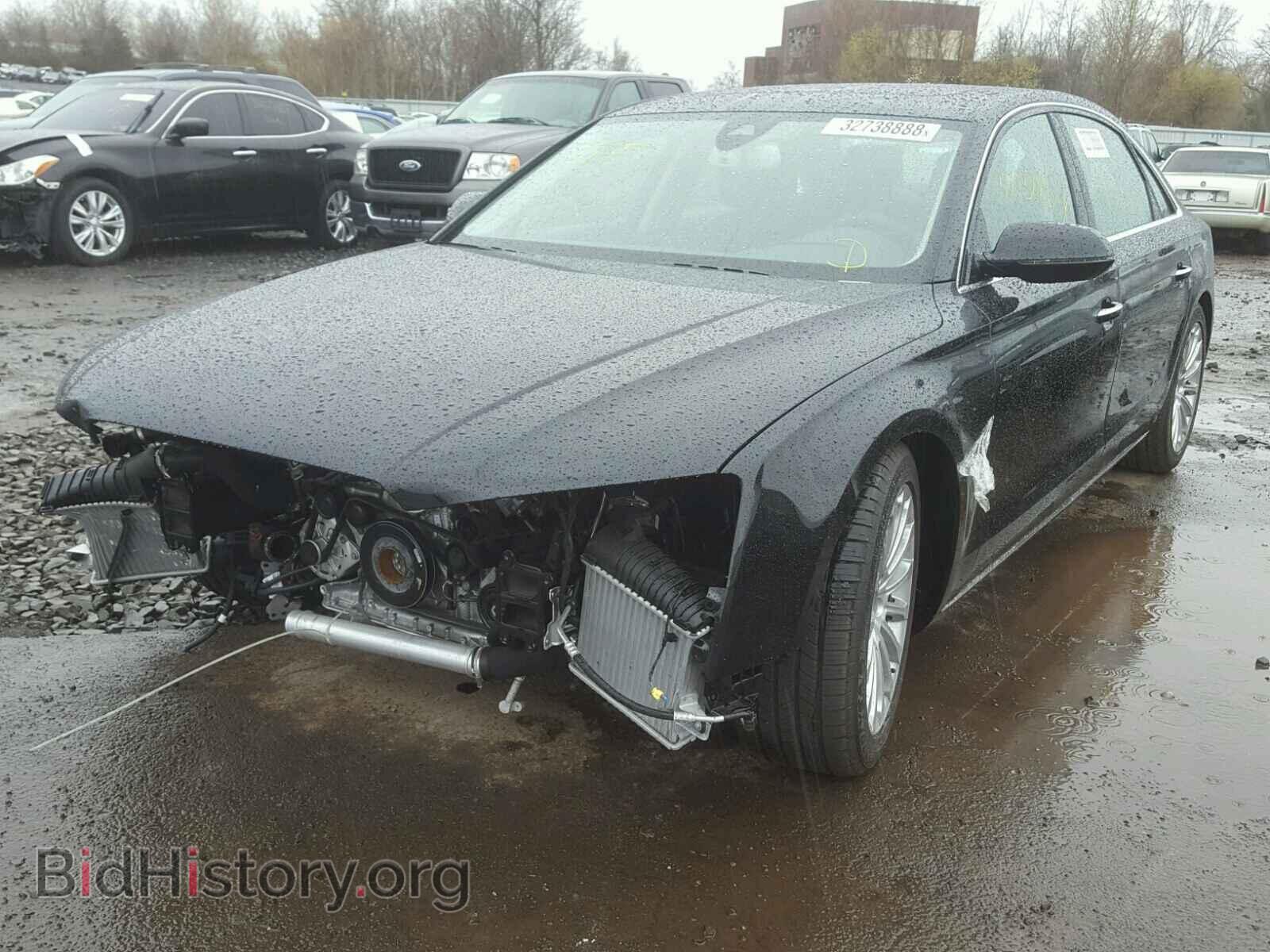 2016 AUDI A8 - VIN: WAU3RAFD8GN007534 - Фото 2