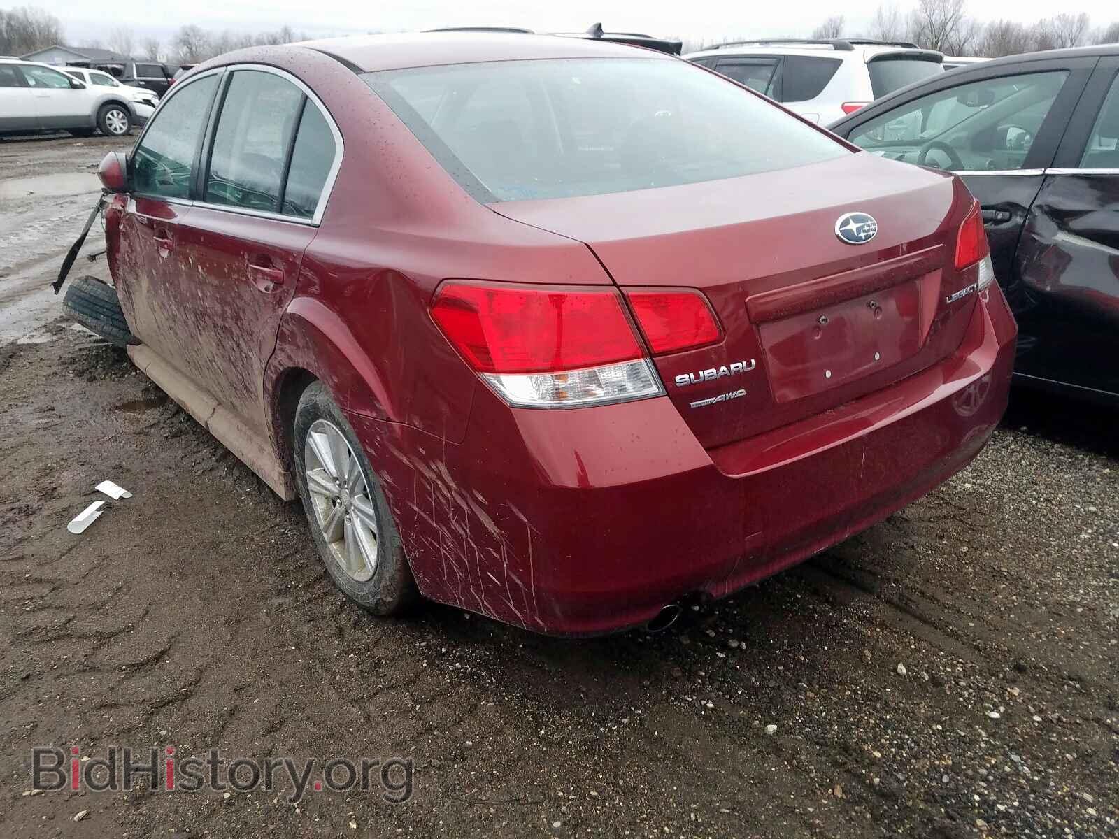 2012 SUBARU LEGACY - VIN: 4S3BMCB61C3028926 - Фото 3