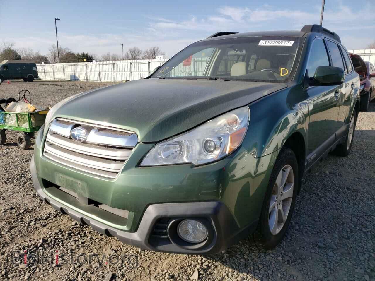 2014 SUBARU OUTBACK - VIN: 4S4BRBCCXE3204273 - Фото 2