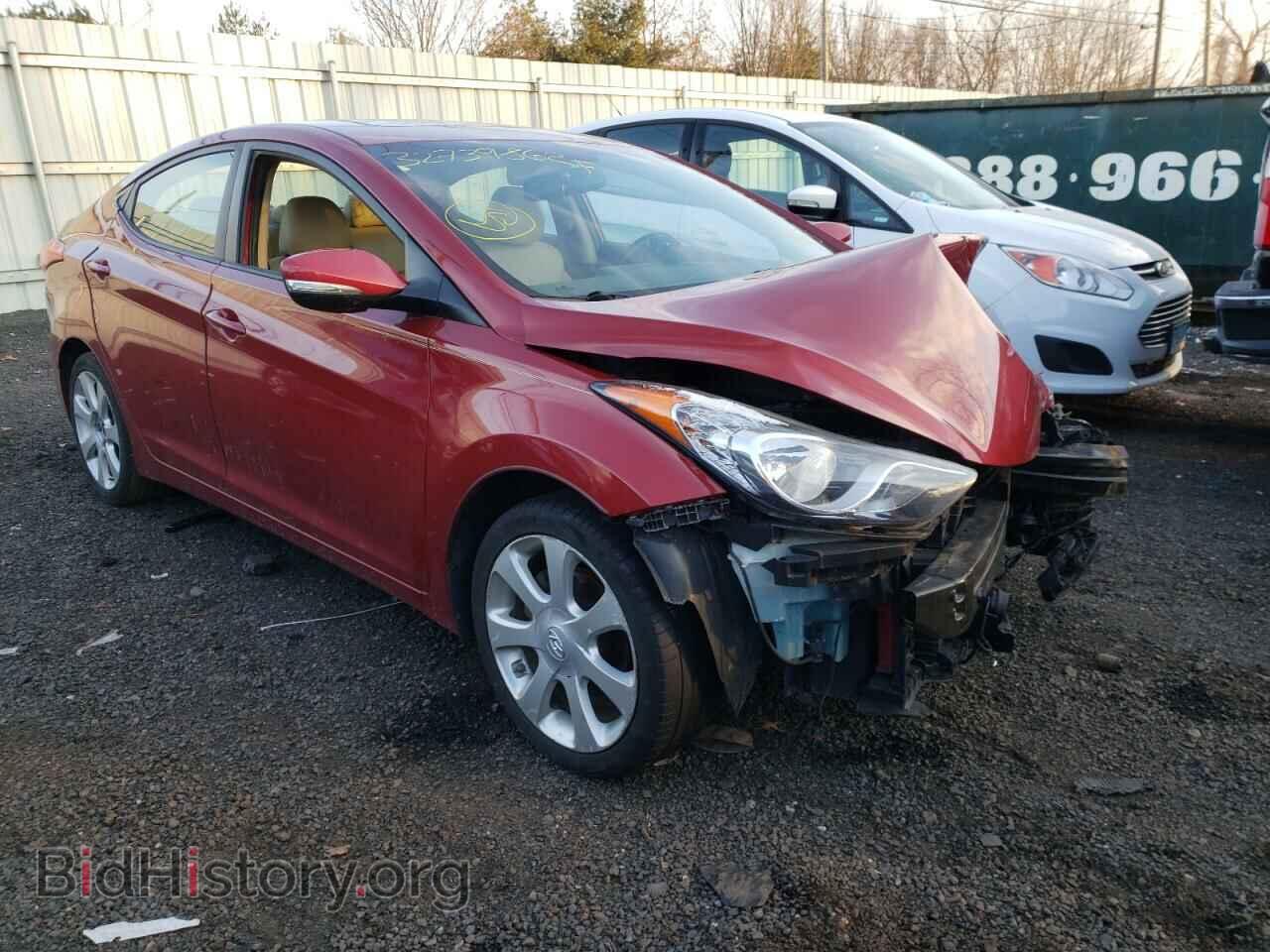 Photo KMHDH4AE8CU243446 - HYUNDAI ELANTRA 2012
