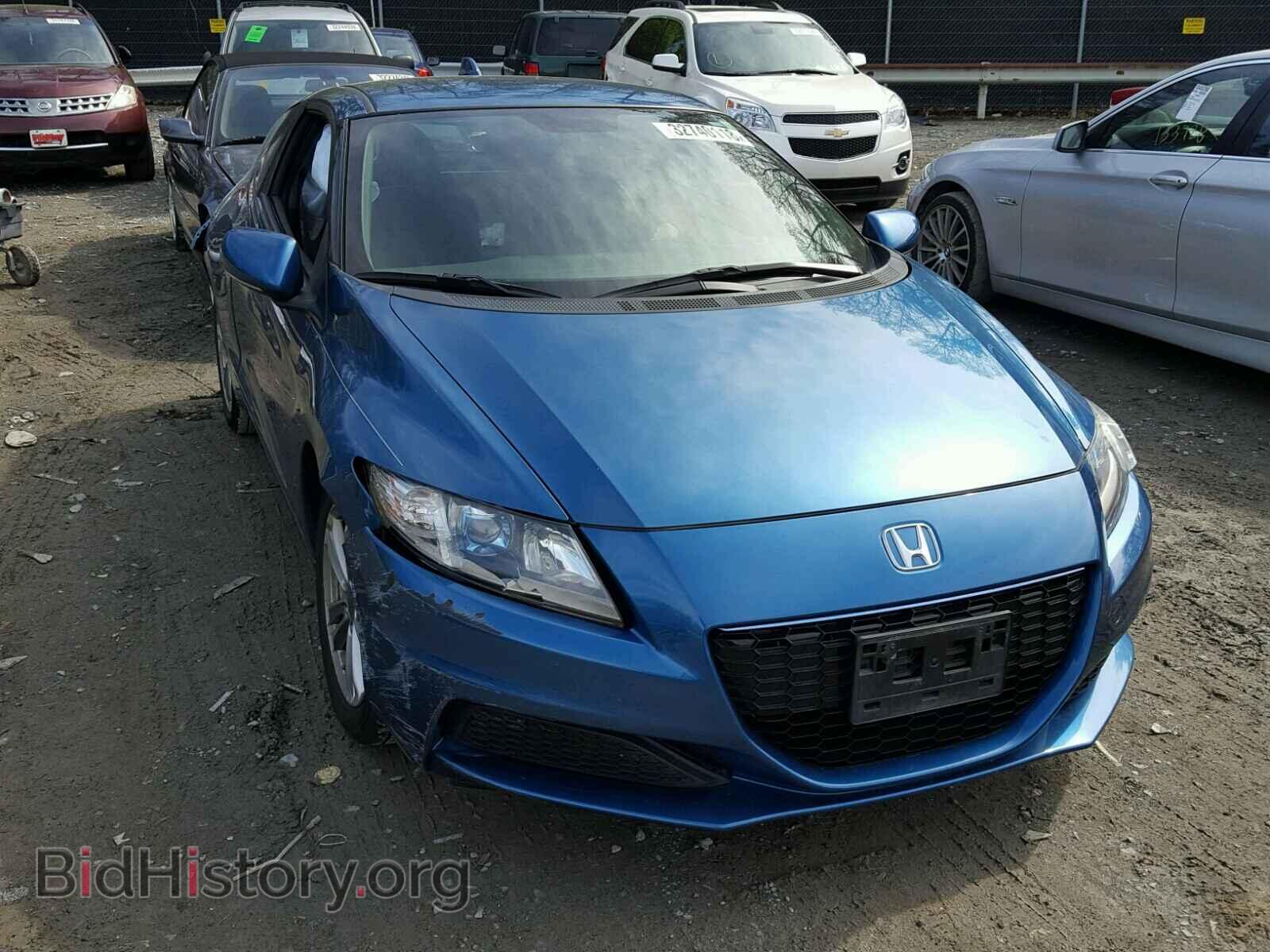 Photo JHMZF1D45DS003798 - HONDA CR-Z 2013