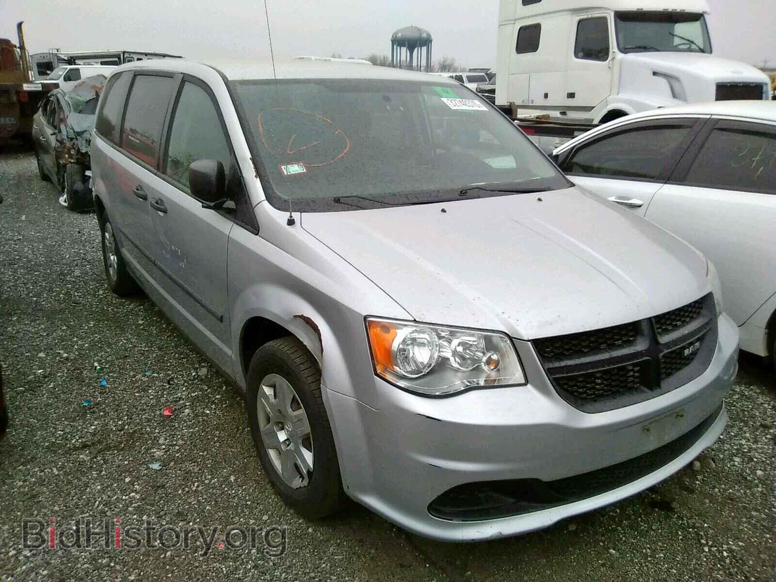 Photo 2C4JDGAG7CR197983 - DODGE RAM VAN 2012