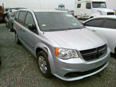 2012 Dodge RAM VAN, серебристый — VIN 2C4JDGAG7CR197983, Copart