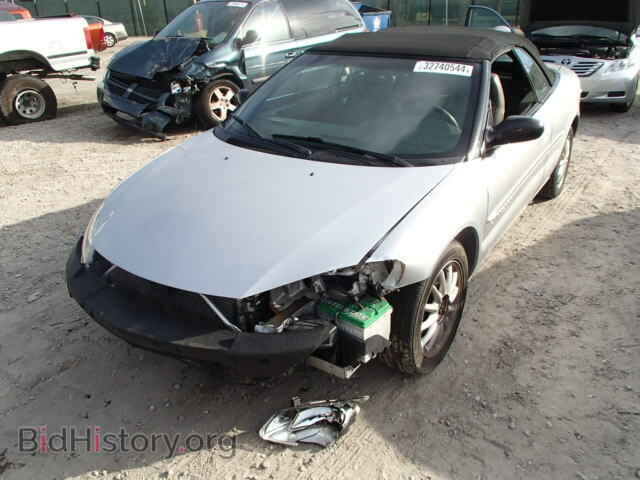 2001 CHRYSLER SEBRING - VIN: 1C3EL55U71N566980 - Photo 2
