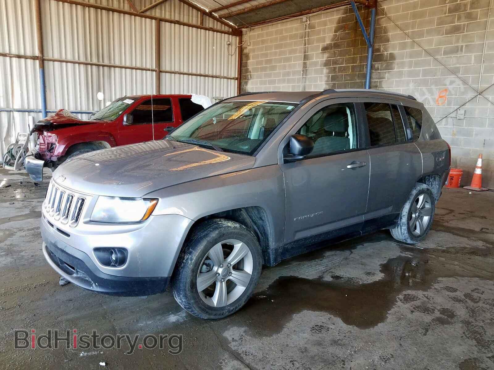 2016 JEEP COMPASS - VIN: 1C4NJCBA3GD687956 - Фото 2