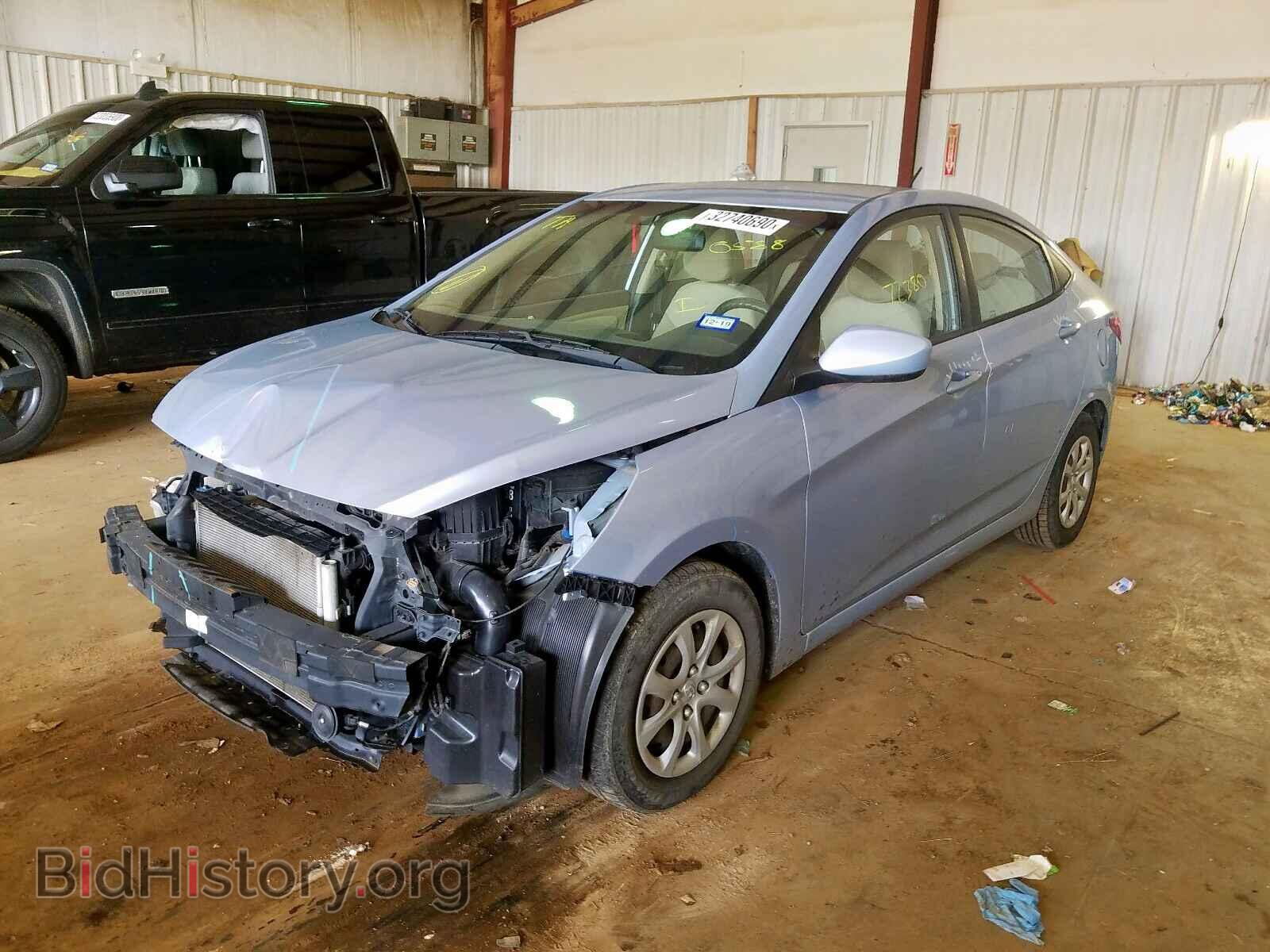 2013 HYUNDAI ACCENT - VIN: KMHCT4AE1DU390588 - Фото 2